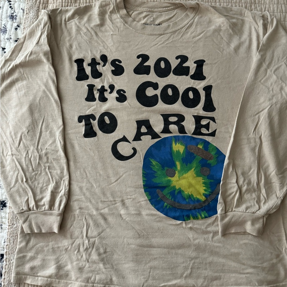 Lonely Ghost Limited Edition It’s 2021 It’s Cool to Care Long sleeve
